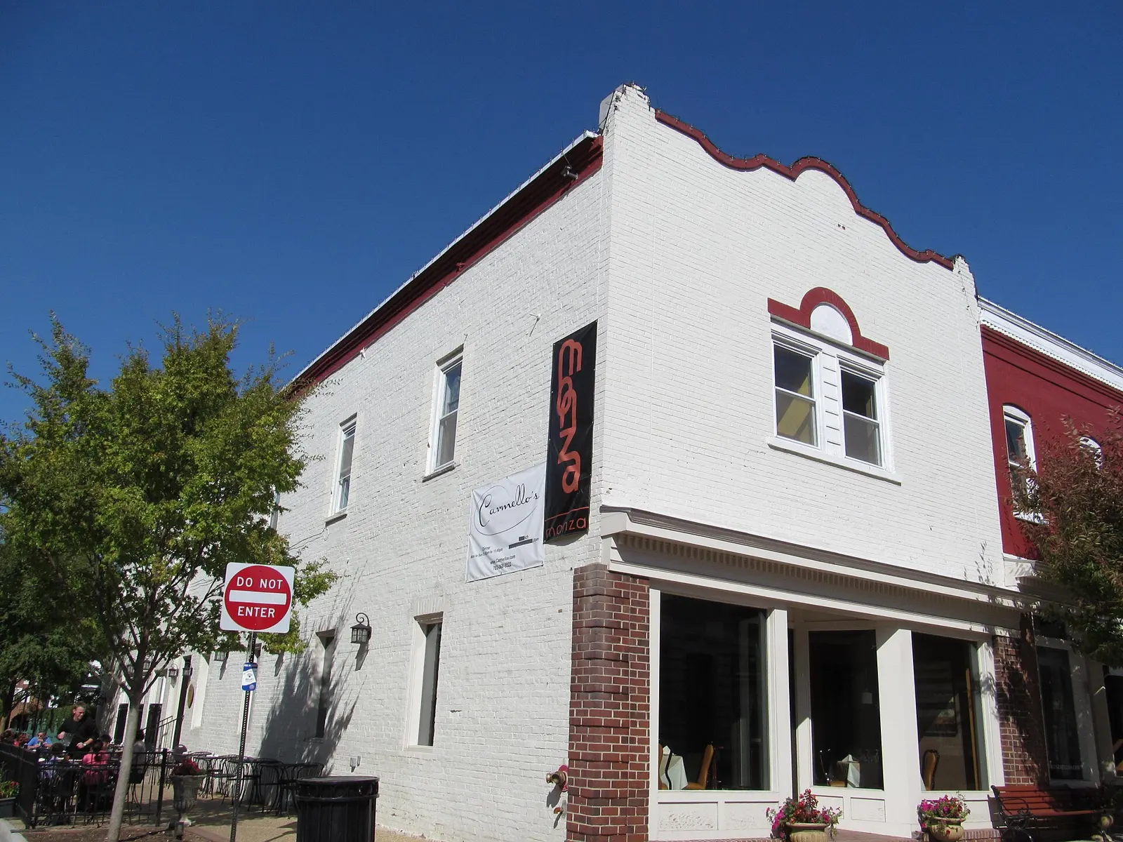 The Monza building on Battle Street in Historic Downtown Manassas.